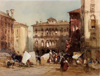 Palazzo Falier, Venetië, 1847